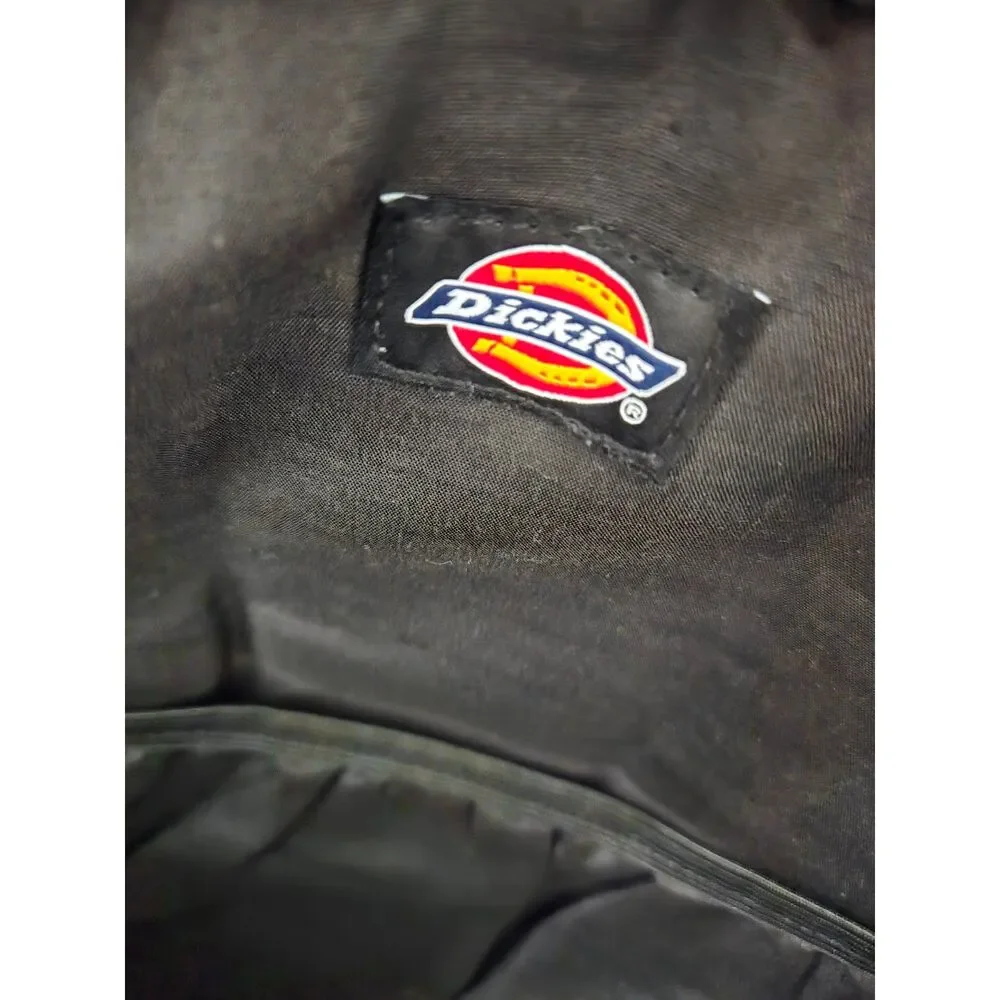 Dickies Leaf Floral Backpack Unisex Black Multicolor Multipocket